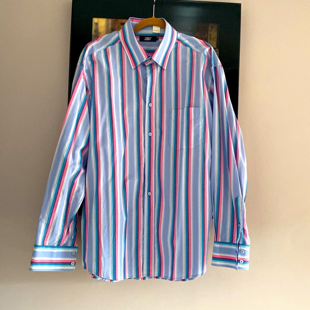 Men’s France Shirt - Blue, Red, White made in France
